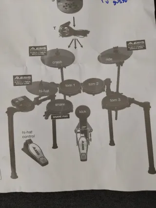 Módulo Batería Electrónica Alesis Nitro