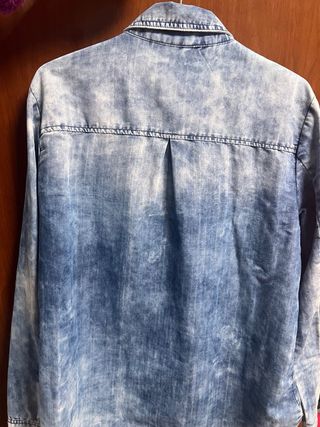 Camisa vaquera Bershka XL