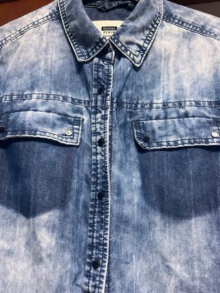Camisa vaquera Bershka XL