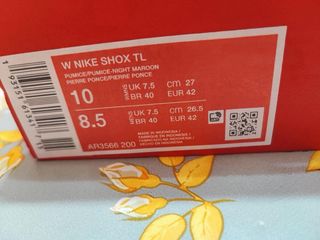 Nike Shox TL Talla 42 Beige/Marrón