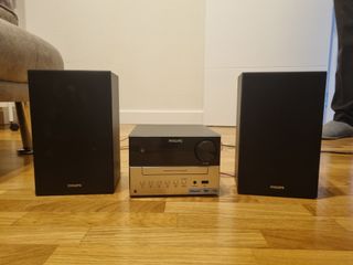 Equipo de música Philips Negro/Plata