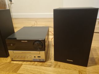 Equipo de música Philips Negro/Plata