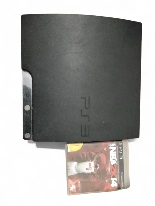 Consola Sony PS3 Negra + Juego NBA 2K14