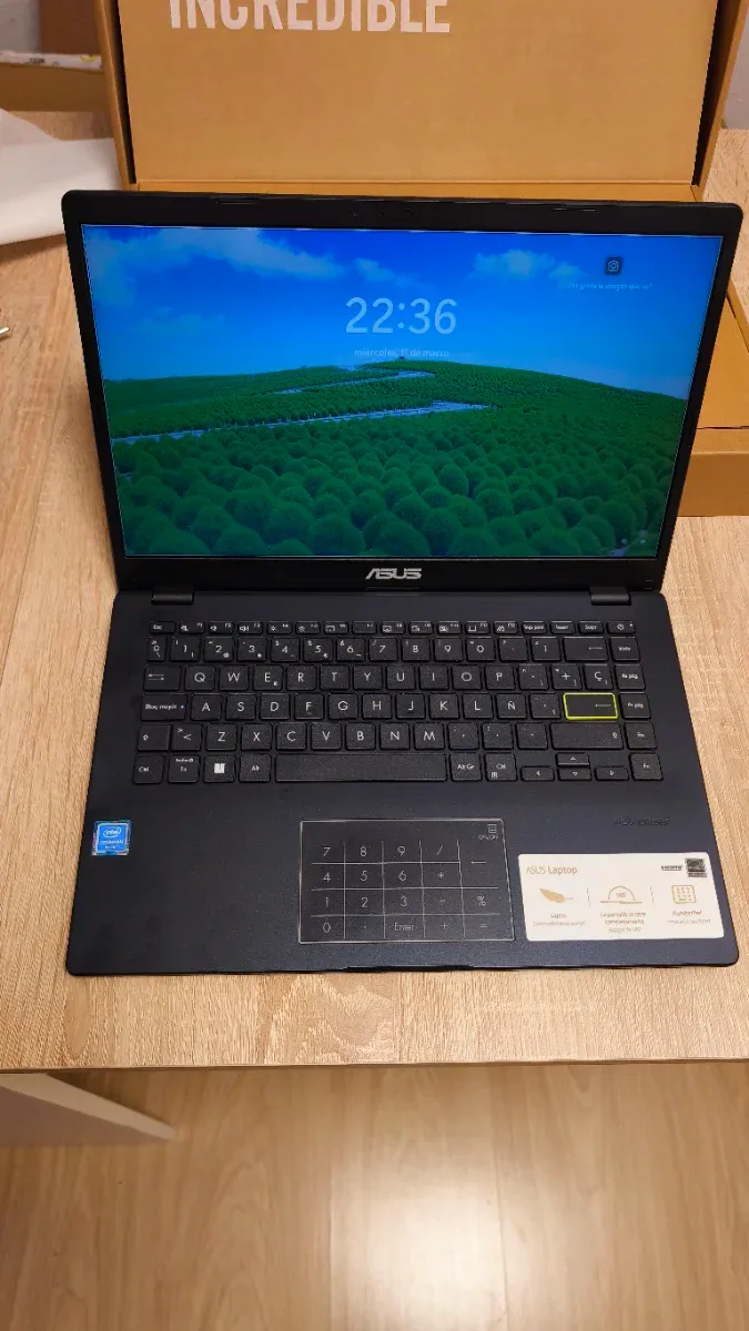 ASUS E410MA-EK007WS Portátil 14" Azul afbeelding 7