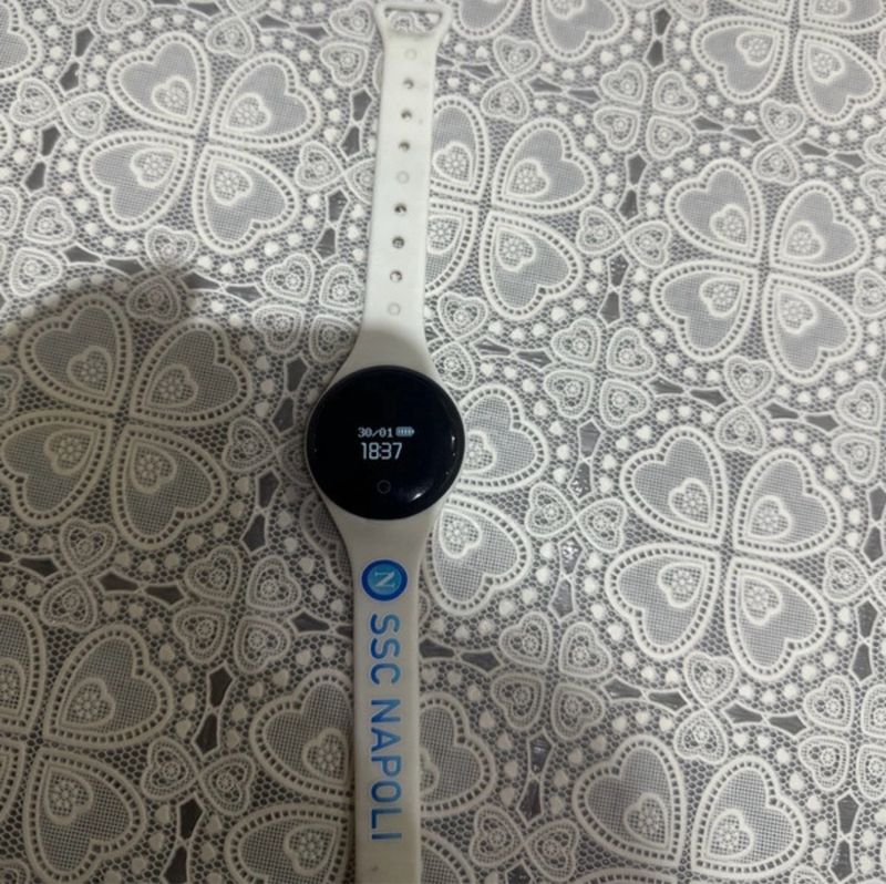 Smartwatch SSC Napoli Blanco y Negro afbeelding 2
