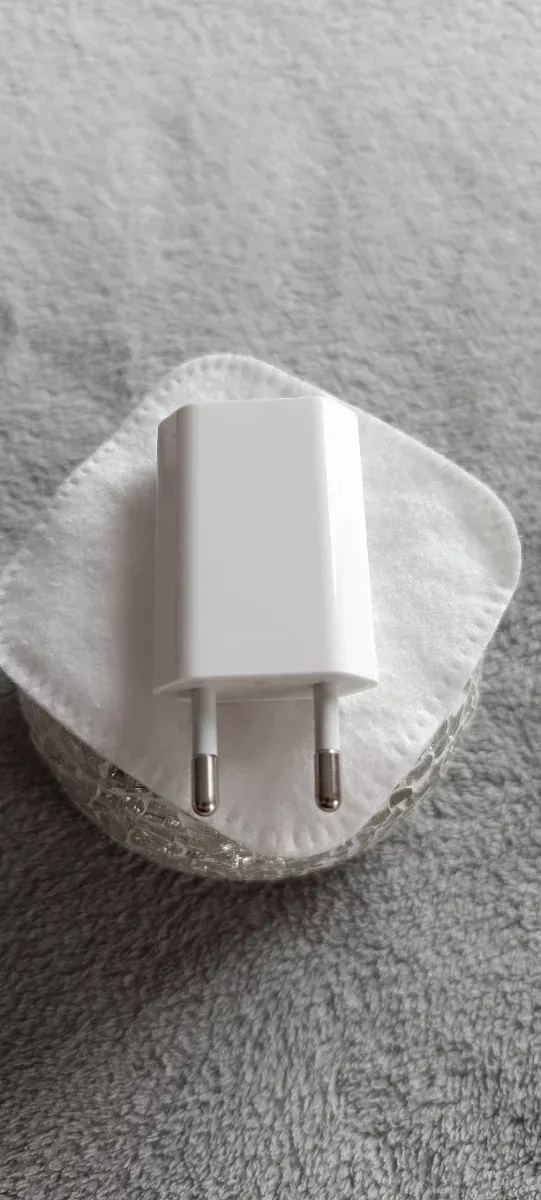Cargador Blanco Enchufe Europeo