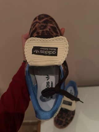 Adidas Bambas Marrones y Beige