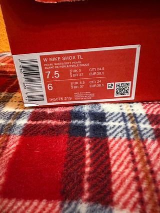 Nike Shox TL Talla 38.5
