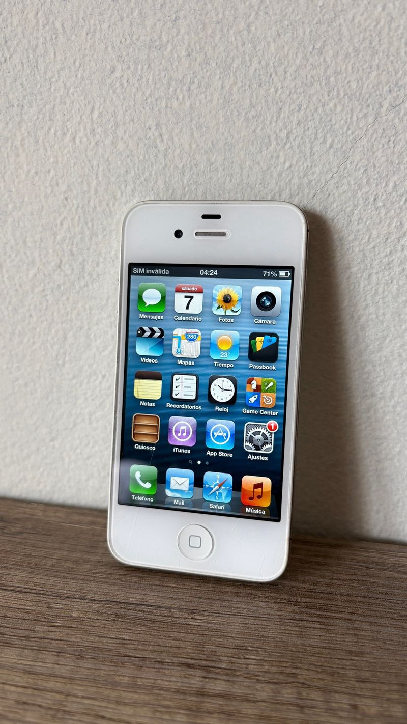 iPhone 4S Blanco | iOS 6.0.1 afbeelding 2
