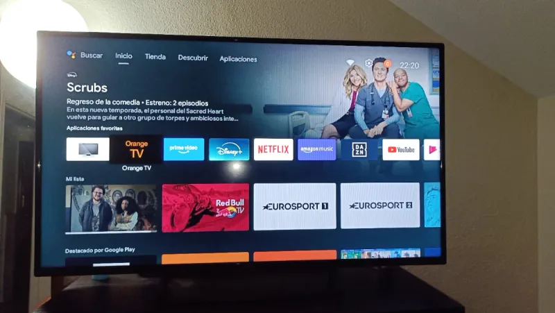 Smart TV 43 Negro