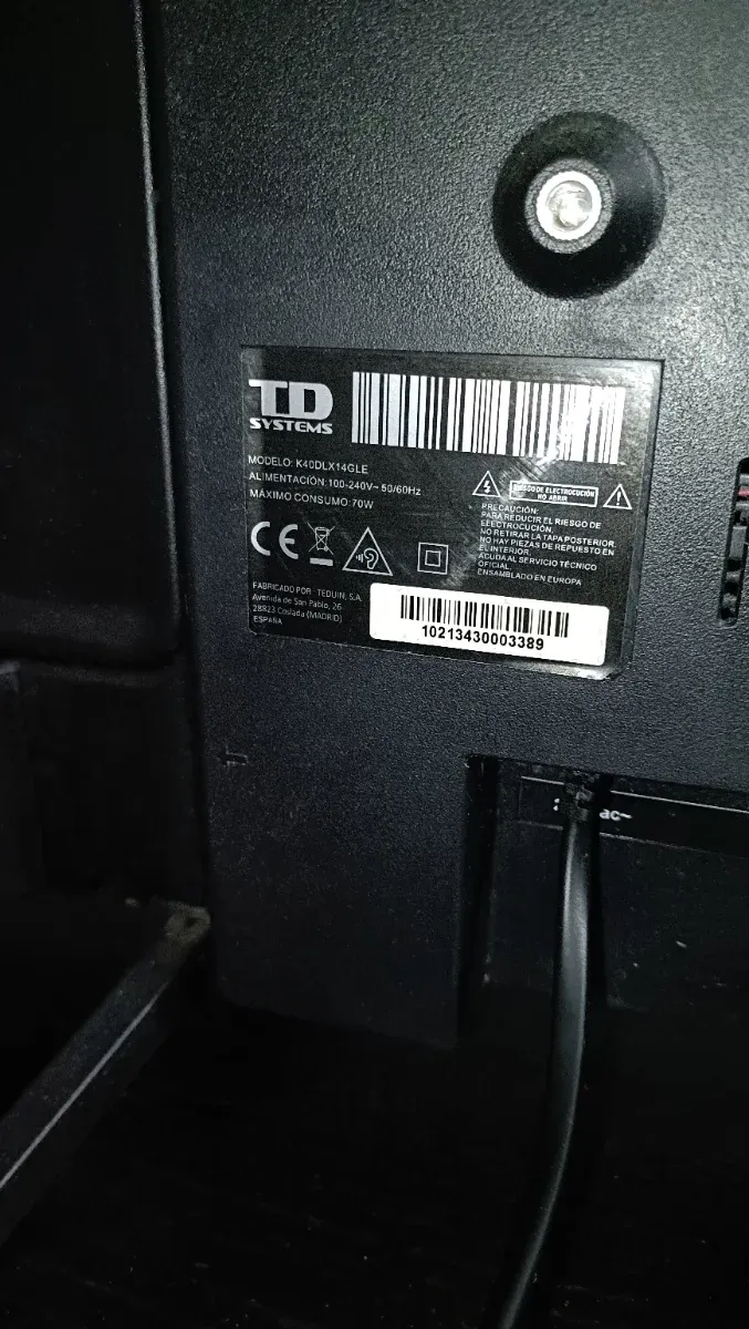 Smart TV 43 Negro afbeelding 5
