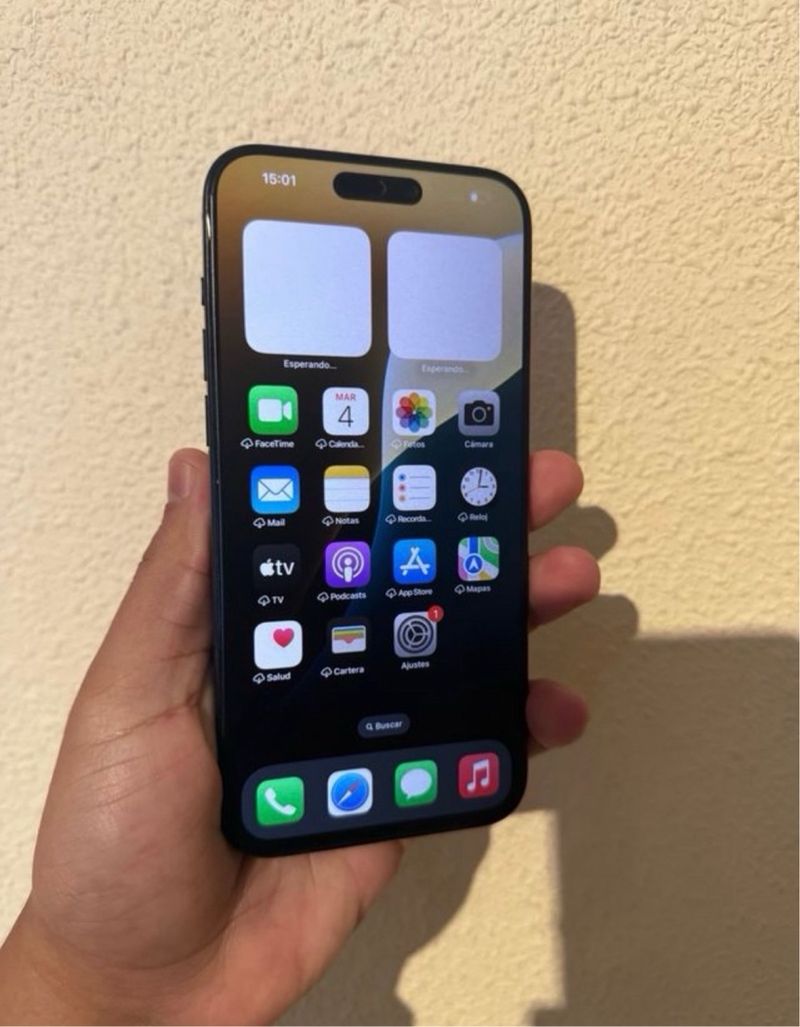 iPhone 15 Pro Azul Titanio afbeelding 3