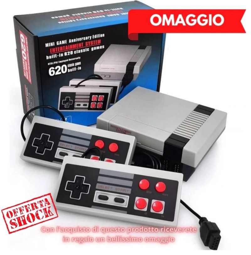 Consola Retro 620 Juegos Edición Aniversario