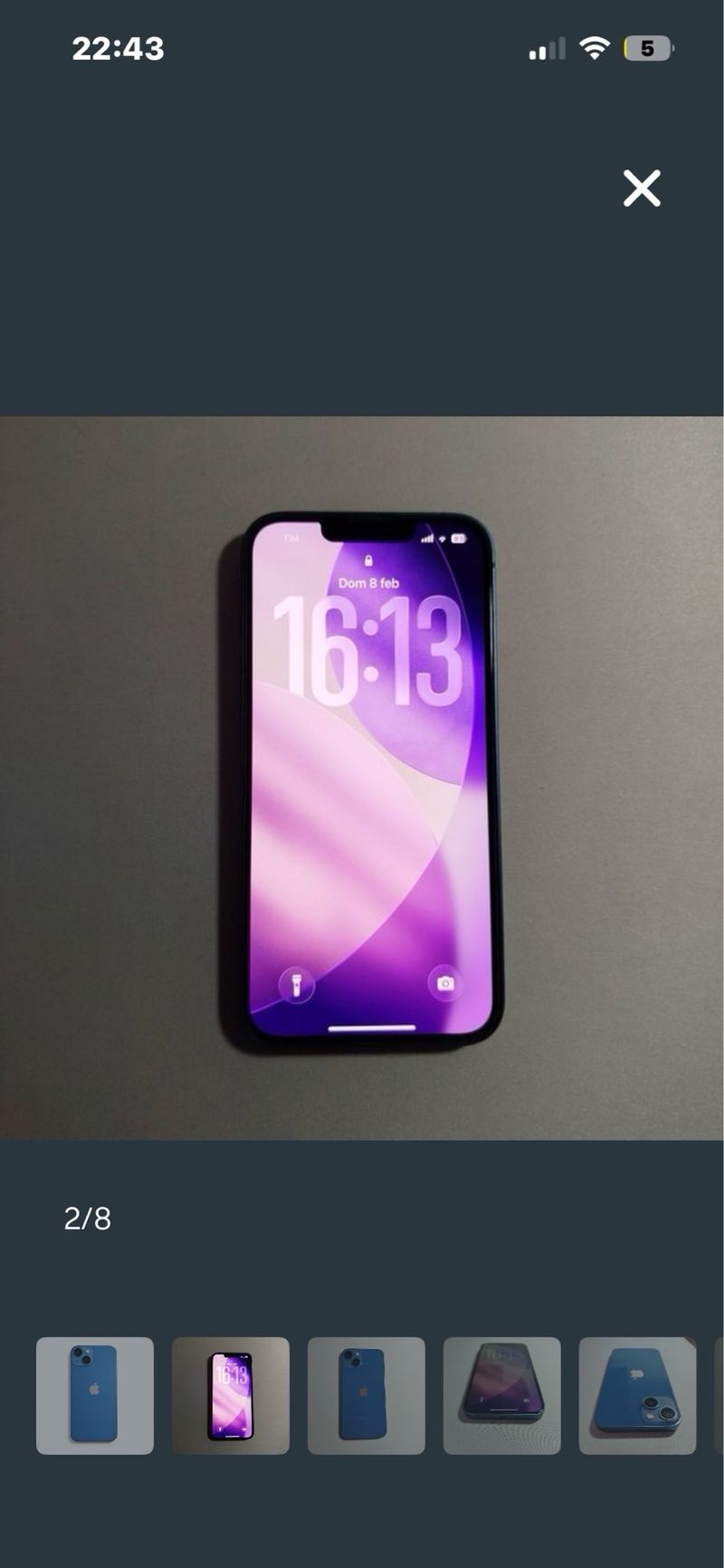 iPhone 13 Azul afbeelding 2