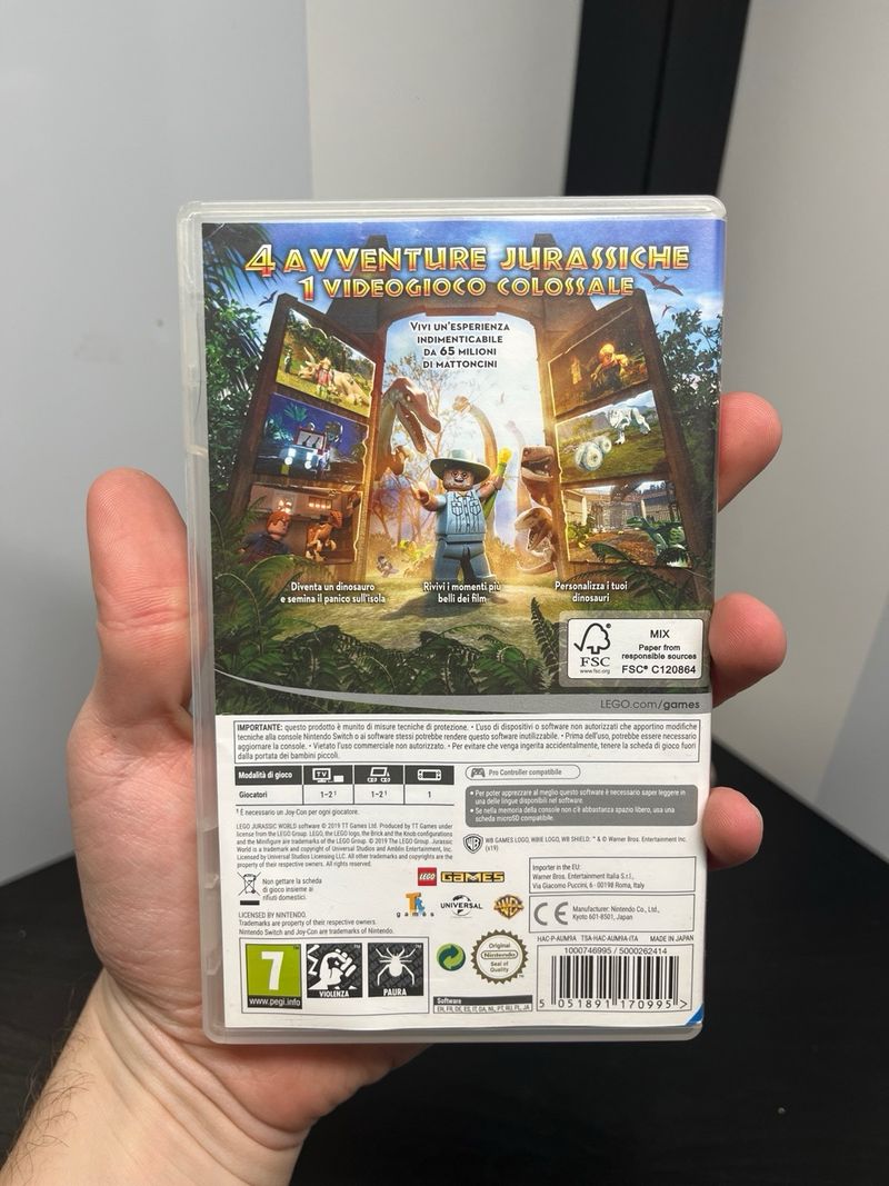 LEGO Jurassic World Nintendo Switch afbeelding 3