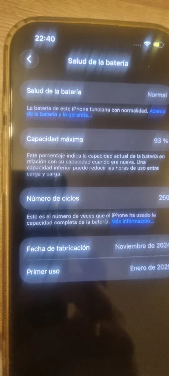 iPhone 16 Pro Negro 250gb Tiene su caja origina. afbeelding 2