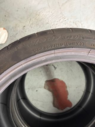 Neumáticos Michelin 265/35R19 Y 245/35R19