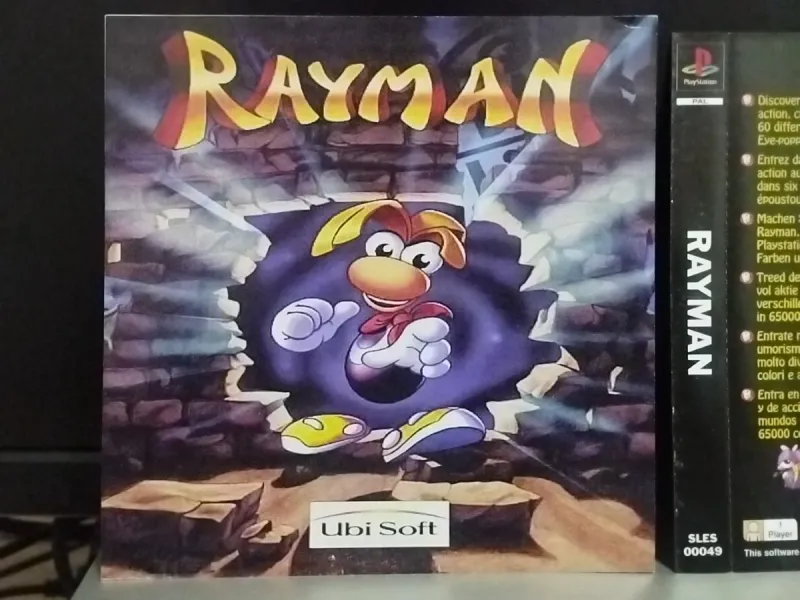 Caratulas Rayman Edición Primera PS1 PSX ⚠️LEER⚠️ afbeelding 2