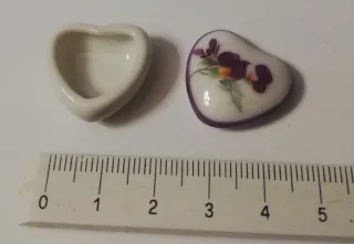 Miniatura Reutter Porzellan Corazón Alemania