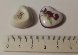 Miniatura Reutter Porzellan Corazón Alemania