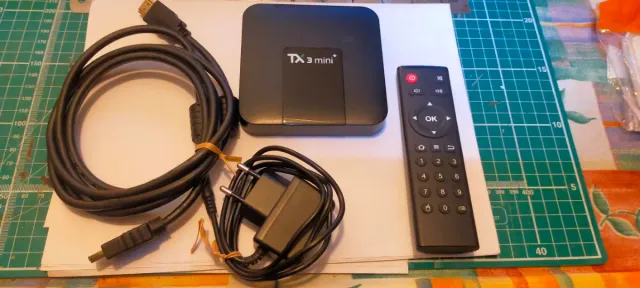TX3 mini+ Android TV Box con mando
