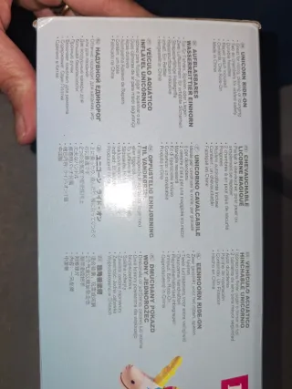 Unicorno gonfiabile INTEX Wet Set Collection