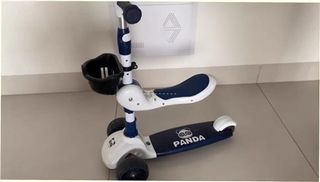Patineta 3 ruedas para niños con asiento