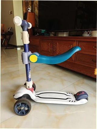 Patinete infantil 3 ruedas azul