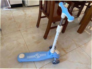 Patineta infantil 3 ruedas azul