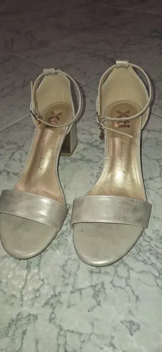 Sandalias Xti Talla 37 Beige