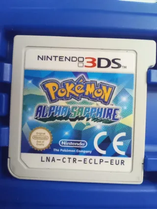 Nintendo 3DS Pokemon Zafiro Alfa RPG