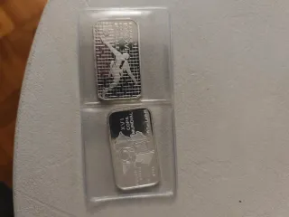 Monedas Plata 1000 Pts Saharauis y Francos