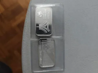 Monedas Plata 1000 Pts Saharauis y Francos