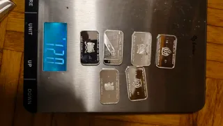 Monedas Plata 1000 Pts Saharauis y Francos