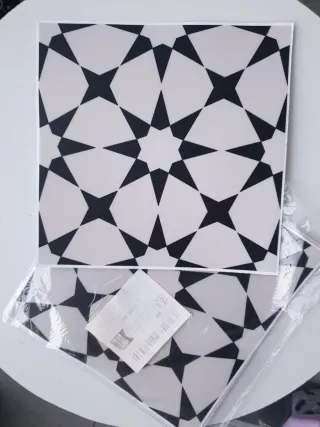 Suelo Vinílico Estrellas/Star Floor Stickers 20x20