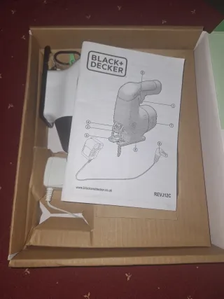 Sierra de calar Black+Decker 12V