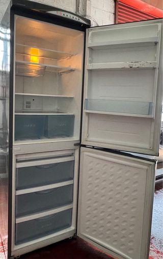 FRIGORIFICO COMBI NO FROST DAEWO EN INOX