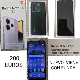 Xiaomi Redmi Note 14 5G 256GB Midnight Black