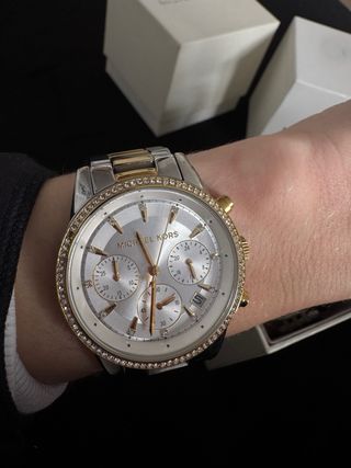 Reloj Michael Kors Dorado y Plateado