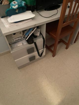 Cama infantil/juvenil con cajones