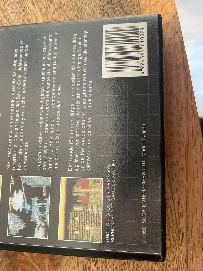 Ghoul's n Ghosts Sega Mega Drive afbeelding 8