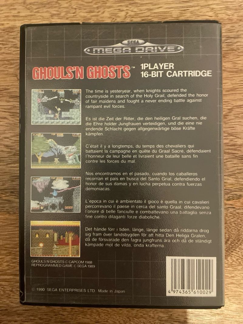 Ghoul's n Ghosts Sega Mega Drive afbeelding 4