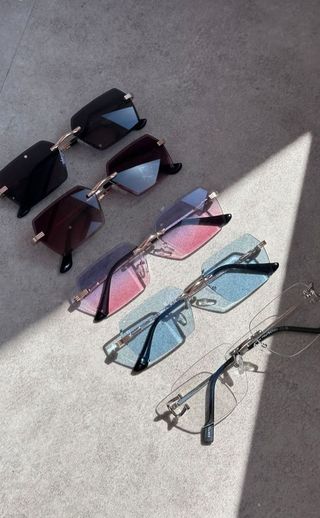 Gafas de sol sin montura