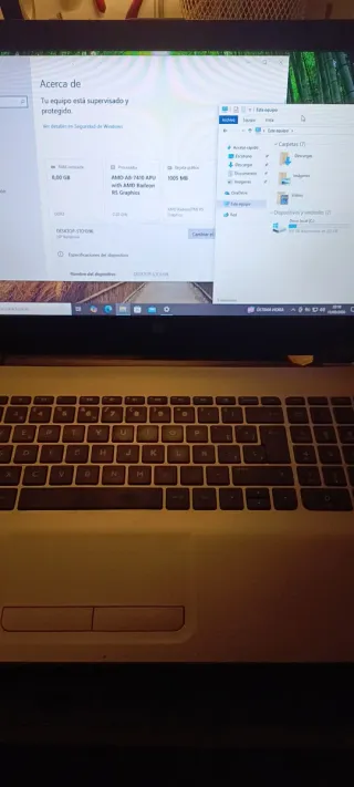 Portátil HP Notebook 15-ba009ns Windows 10