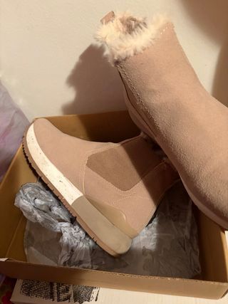 Botines Gioseppo Beige/Marrón Talla 37
