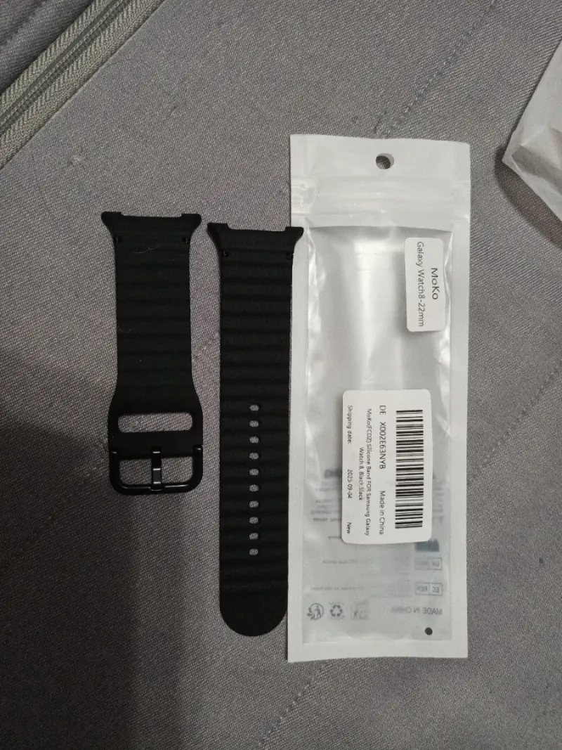Pulsera Moko Galaxy Watch 8 Negra 22mm afbeelding 2
