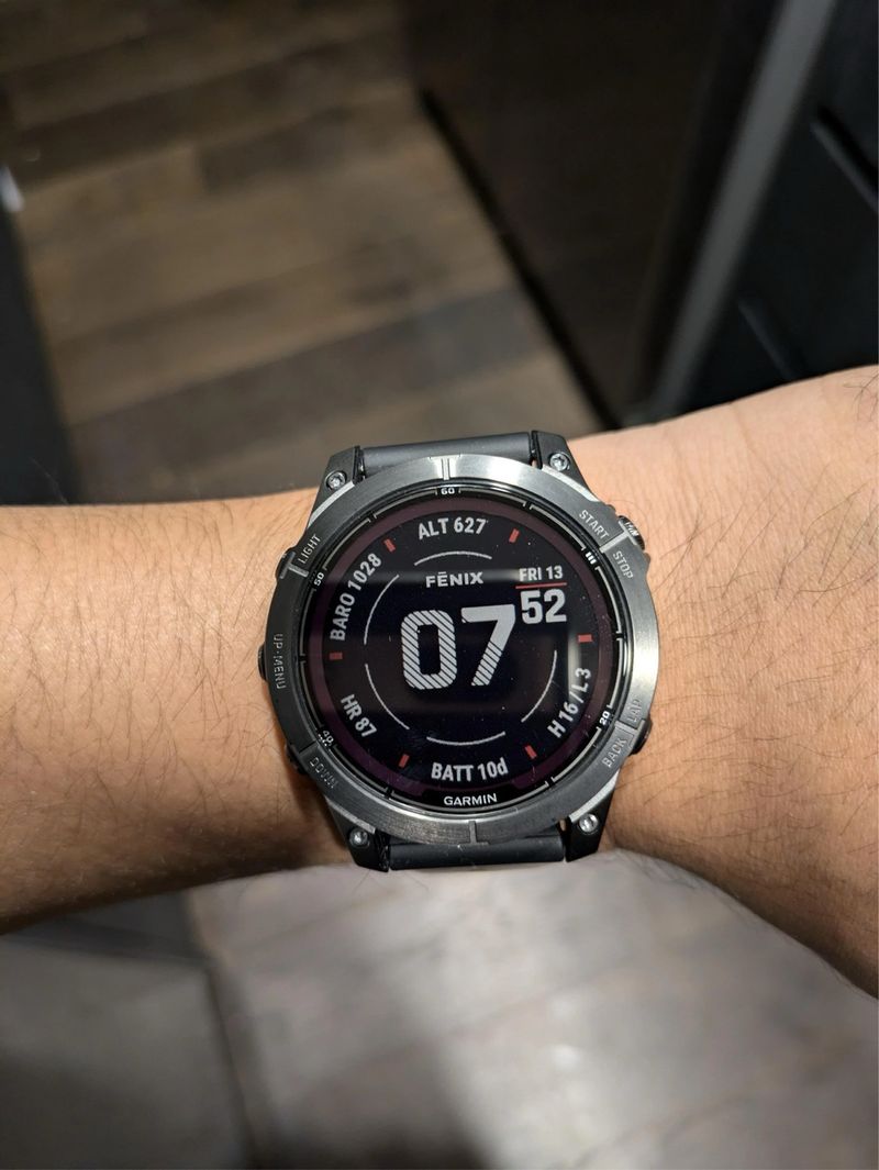 Garmin Fenix 7 Pro Solar Zafiro Plata