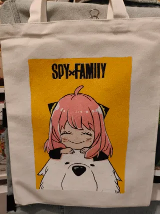 Bolso Tote Spy x Family Anya y Bond