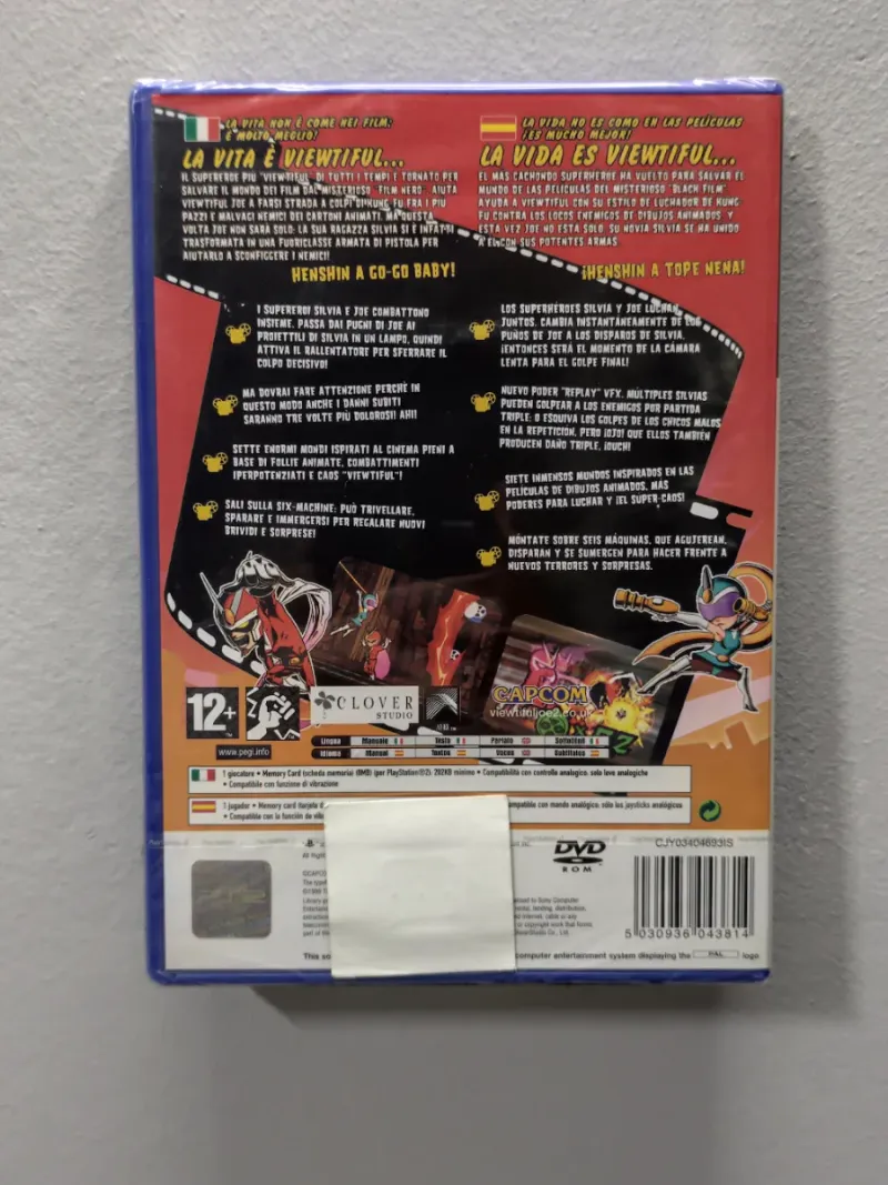 Viewtiful Joe 2  PlayStation 2 precintado afbeelding 2