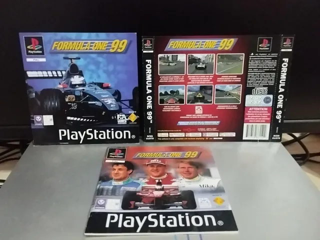 Formula One 99 PS1 PSX PSONE PLAYSTATION
